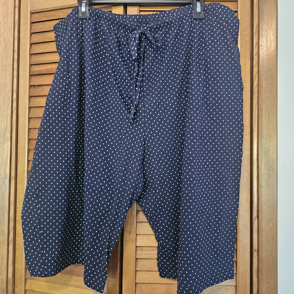 Ralph Lauren Navy and White Polka Dot Pajama Set - Picture 5 of 7